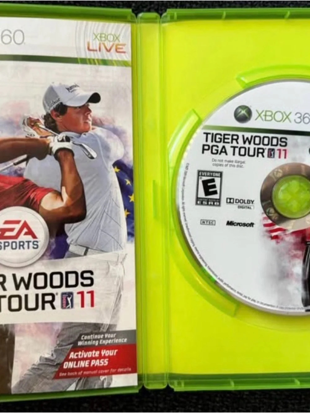 Tiger Woods PGA Tour 11 - Xbox 360